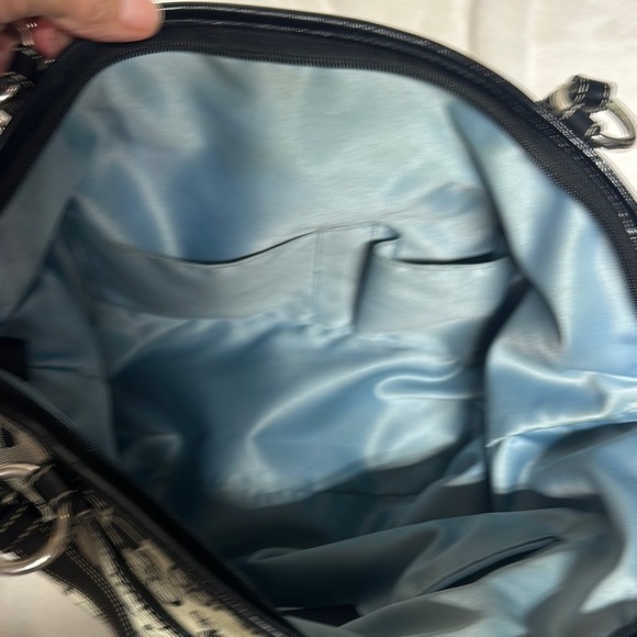 COACH Horse & Carriage Canvas Leather Trim Shoulder Bag Carryall Tote - Picture 12 of 15